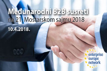 Međunarodni B2B susreti Mostar 2018