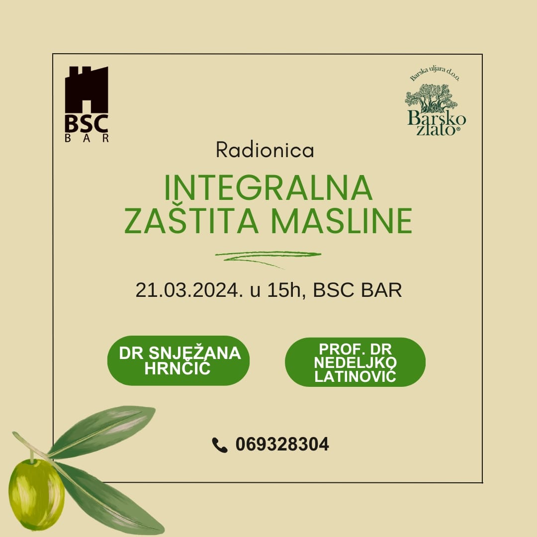 Radionica 'Integralna zaštita maslina'